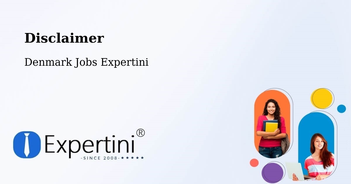 Disclaimer – Ringkøbing - Denmark Jobs Expertini